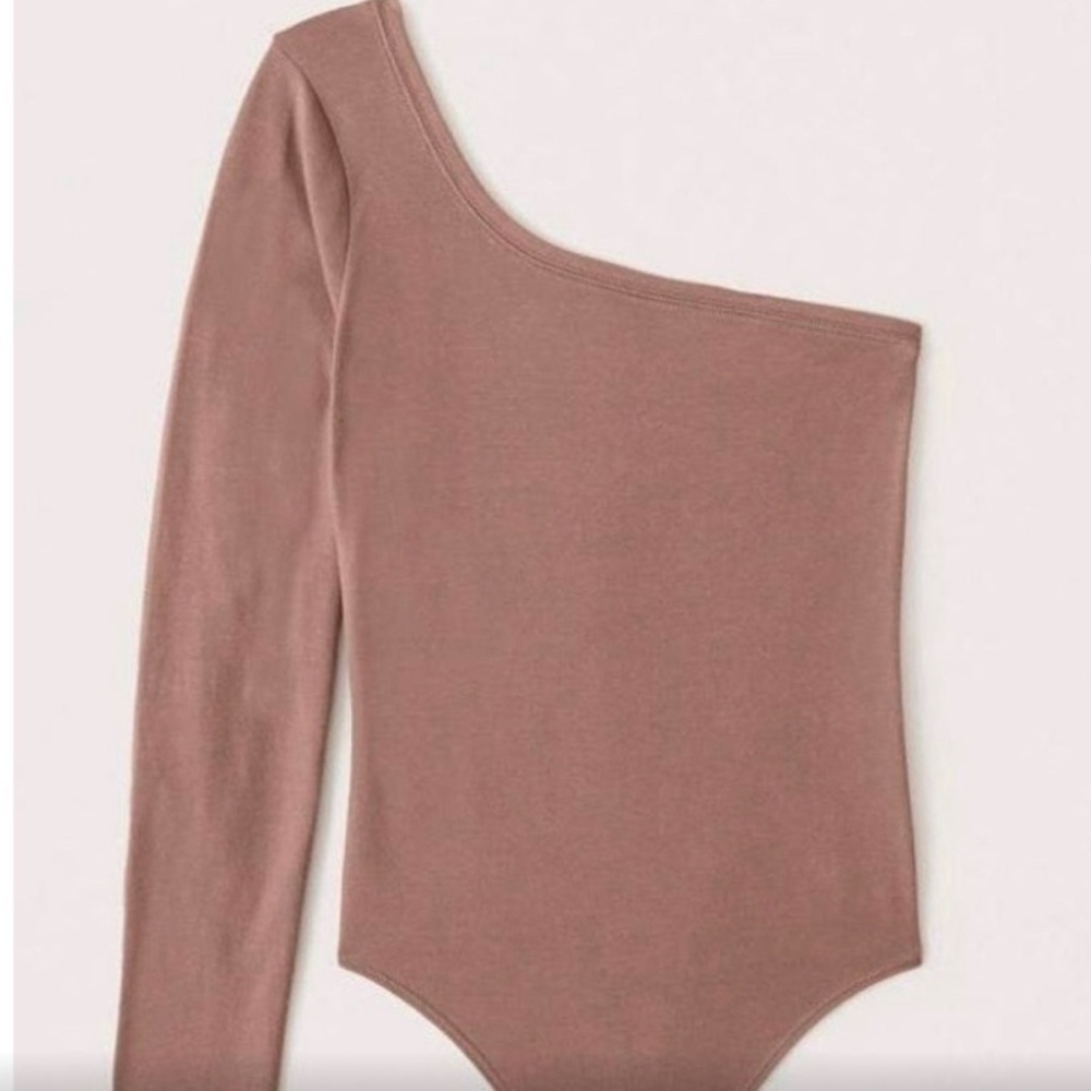 Abercrombie one sleeve bodysuit